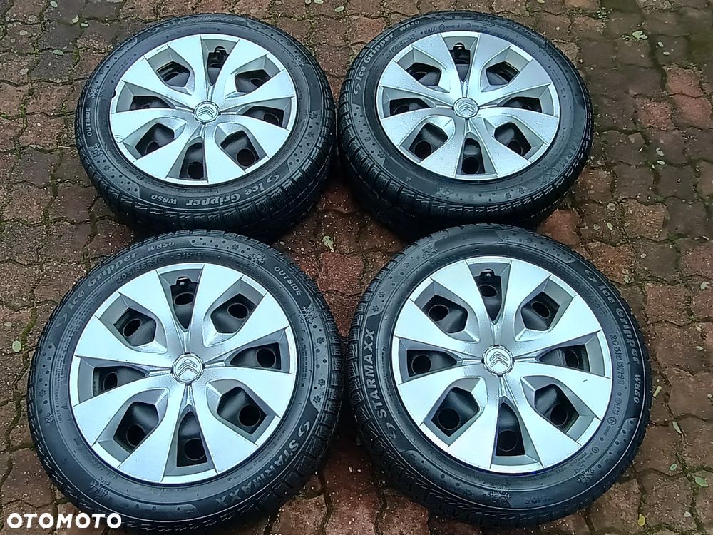 Koła zimowe Citroen C4 kołpaki 4 x 108 205/55/16 - 1