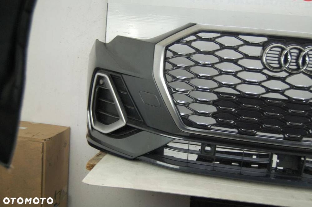 ZDERZAK AUDI SQ3 Q3 83A 83F 2020-2022 S-LINE SILVE - 3