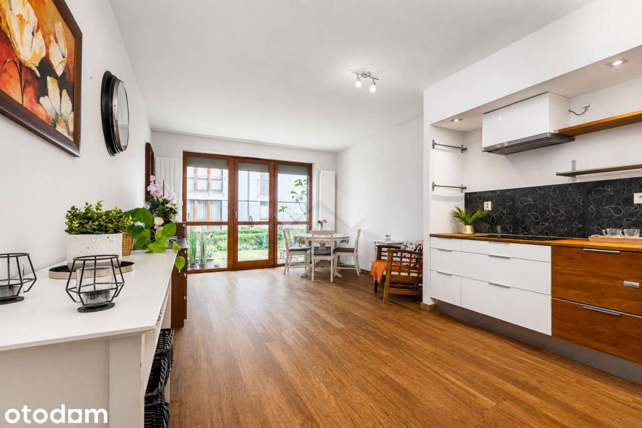 Apartament typu studio z ogródkiem-Bronowice