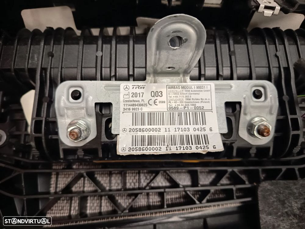 Tablier MERCEDES-BENZ C-CLASS (W205) C 250 BlueTEC Ref: 2056803705 - 7