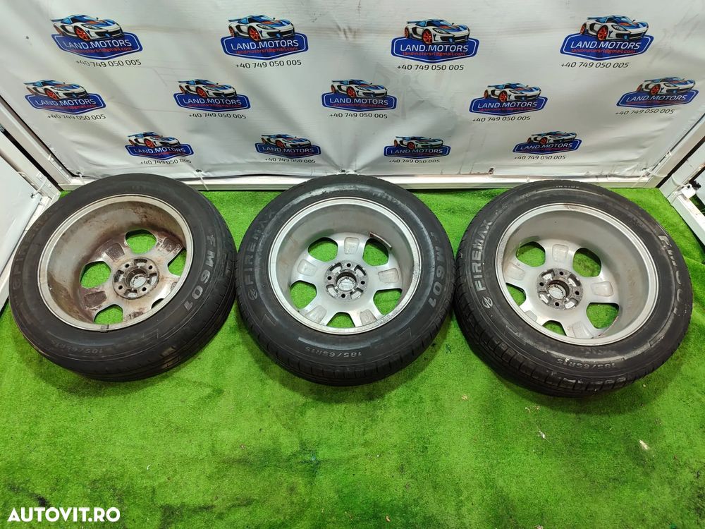 JANTE R15 4x100 DACIA ( 3 BUC.) COD 185/65 R15 / 6JX154H240 / 6Jx154H2 - 5