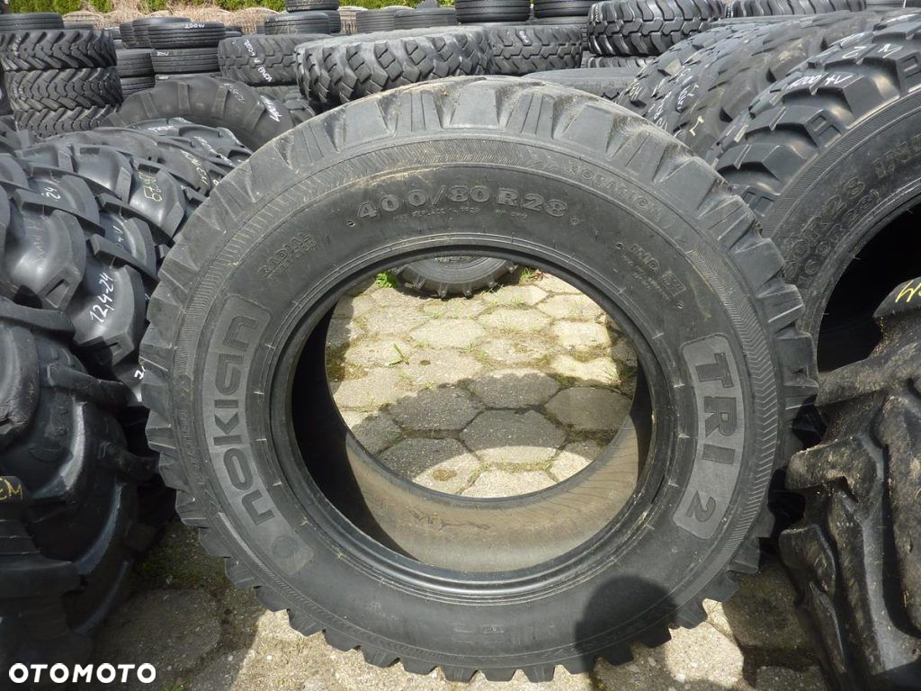 Opona używana przemysłowa 400/80R28 14.9R28 NOKIAN TRI 2; 300zł W3885 - 2
