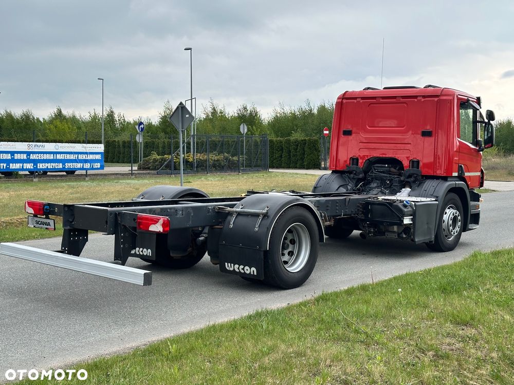 Scania P250 4x2 euro 6 PODUSZKI PRZÓD rama do zabudowy - 8