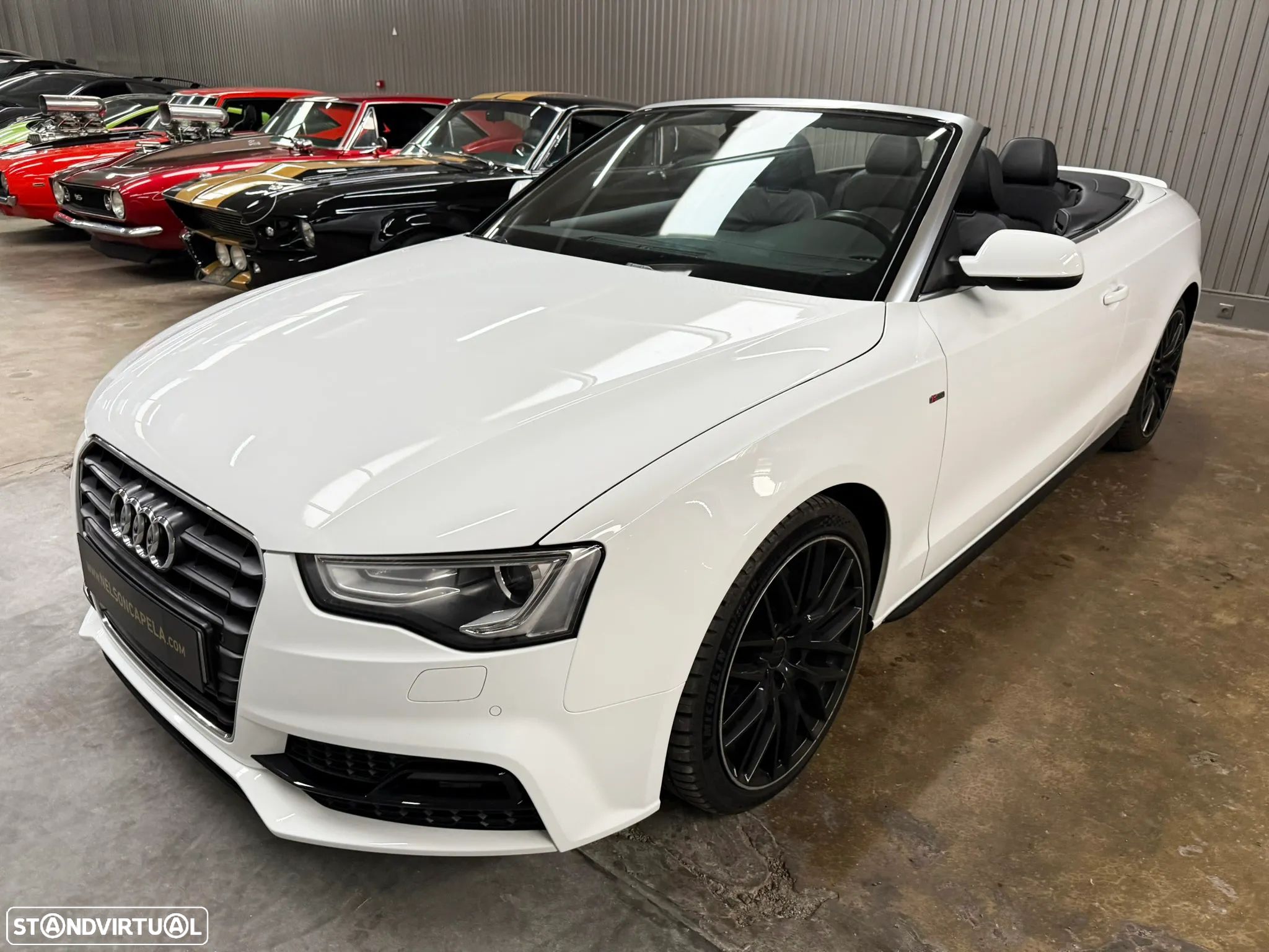 Audi A5 Cabrio 2.0 TDi Multitronic S-line - 1