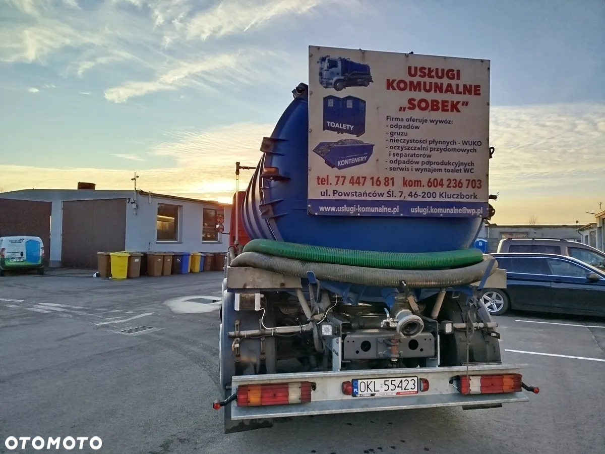 Mercedes-Benz axor asenizacyjny beczkowóz szambiarka beczka - 10