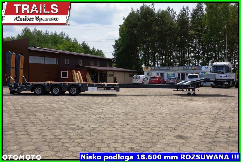 Inny Niskie-podwozie 9,35 m + 5,00 m rozsuwu, NAJAZDY DŁUGIE 4,00 M !!! - 10
