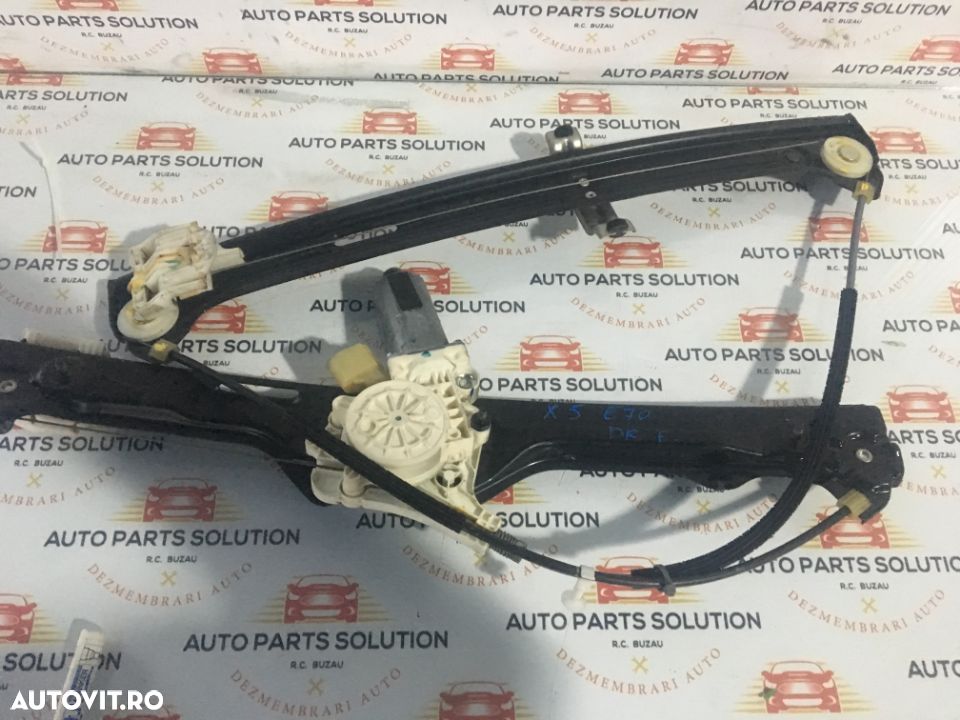 macara geam usa dreapta fata BMW X5,E70,an fabr 2009 - 1