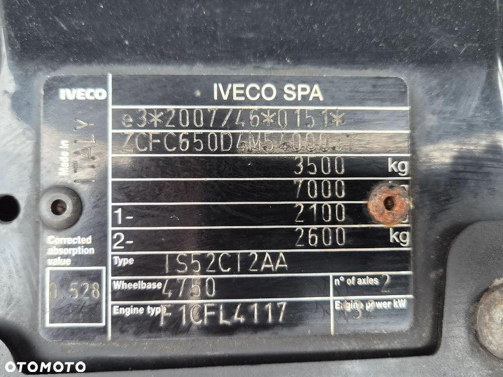 Iveco Daily 50C18 Skrzynia 6.1m 3.0/180KM - 11