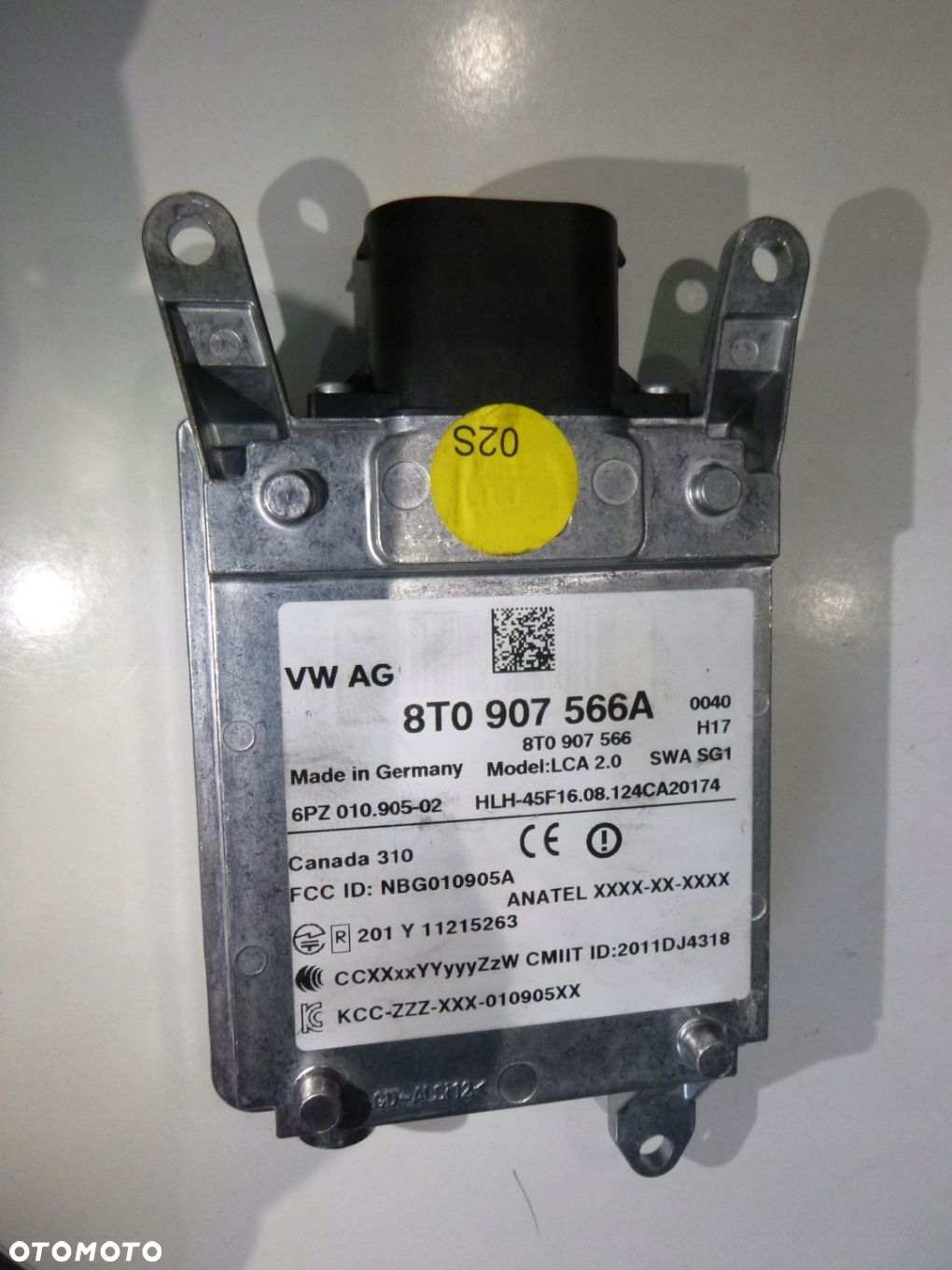 AUDI VW SEAT SKODA PORSCHE MODUŁ STEROWNIK RADAR PASA RUCHU NOWY NIEPROGRAMOWANY ORYGINAŁ - 2