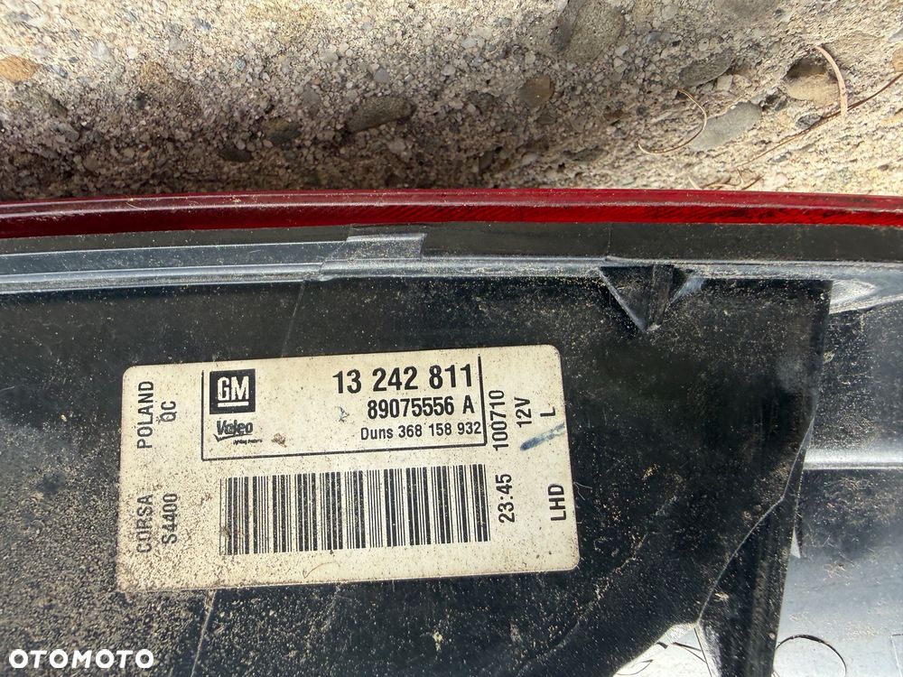 OPEL CORSA D GSI OPC Lampy tylne lampa tył ciemne - 3