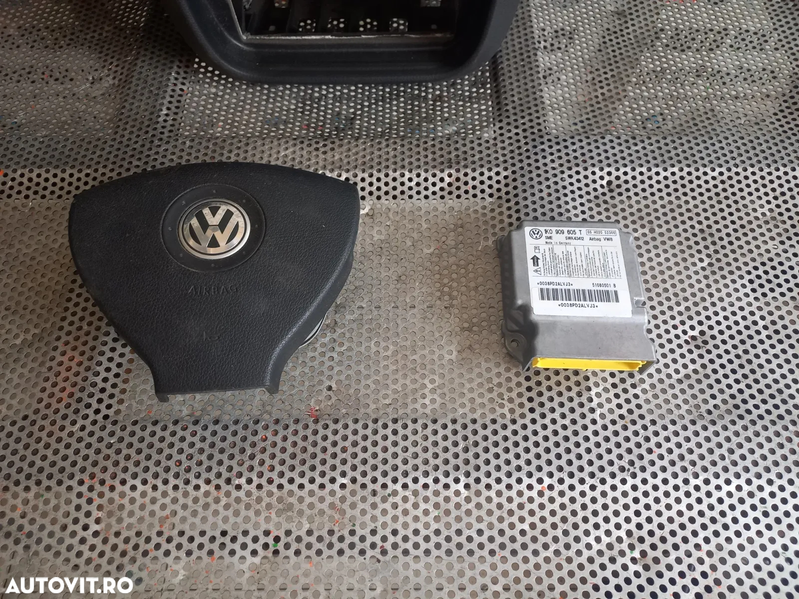 Plansa Bord Kit Airbag Vw Golf 5 Combi Break Variant Jetta Volan Stanga Europa Motor 1.4 Tsi CAX Cu - 9