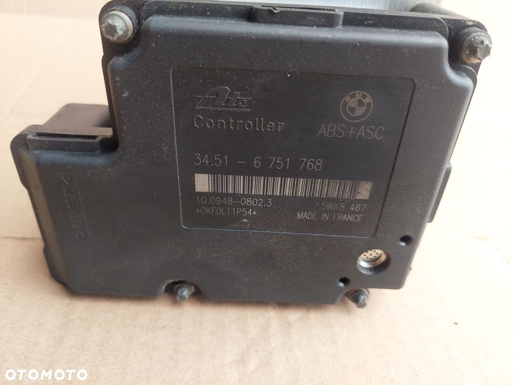 BMW E46 STEROWNIK POMPA ABS 6751768 - 2