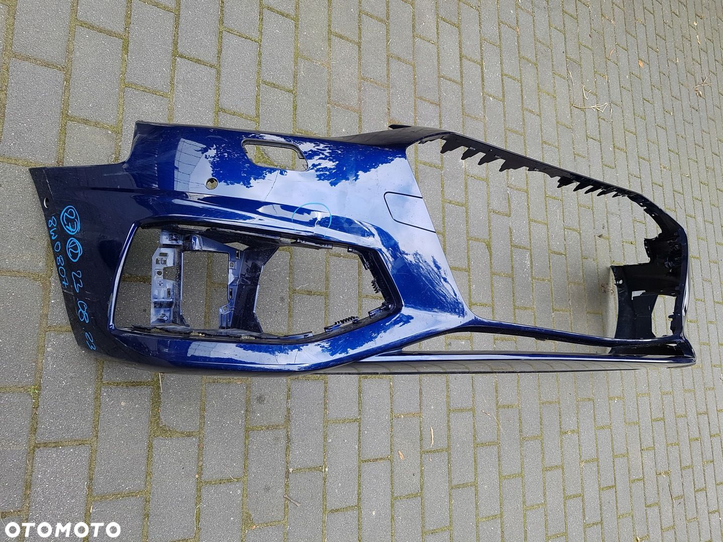 AUDI A4 B9 Lift zderzak przód 8W0807437AH - 2