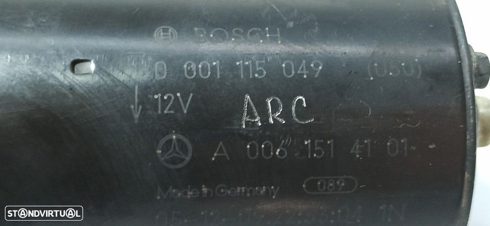 MOTOR DE ARRANQUE MERCEDES CLASE M (W164) 320 / 350 CDI (164.122) - 3
