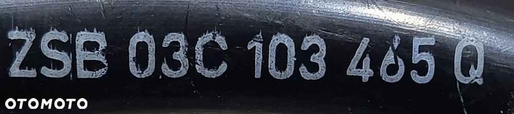 SKODA OCTAVIA II 1.4 TSI PRZEWODY PRZEWÓD RURA POWIETRZA  03C103465Q - 3