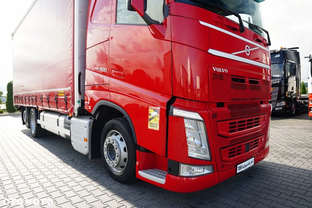 Volvo FH 460 / FIRANKA / I-SAVE / KLIMA POSTOJOWA / OŚ PODNOSZONA / SKRĘTNA / PLANDEKA ZBROJONA - 7