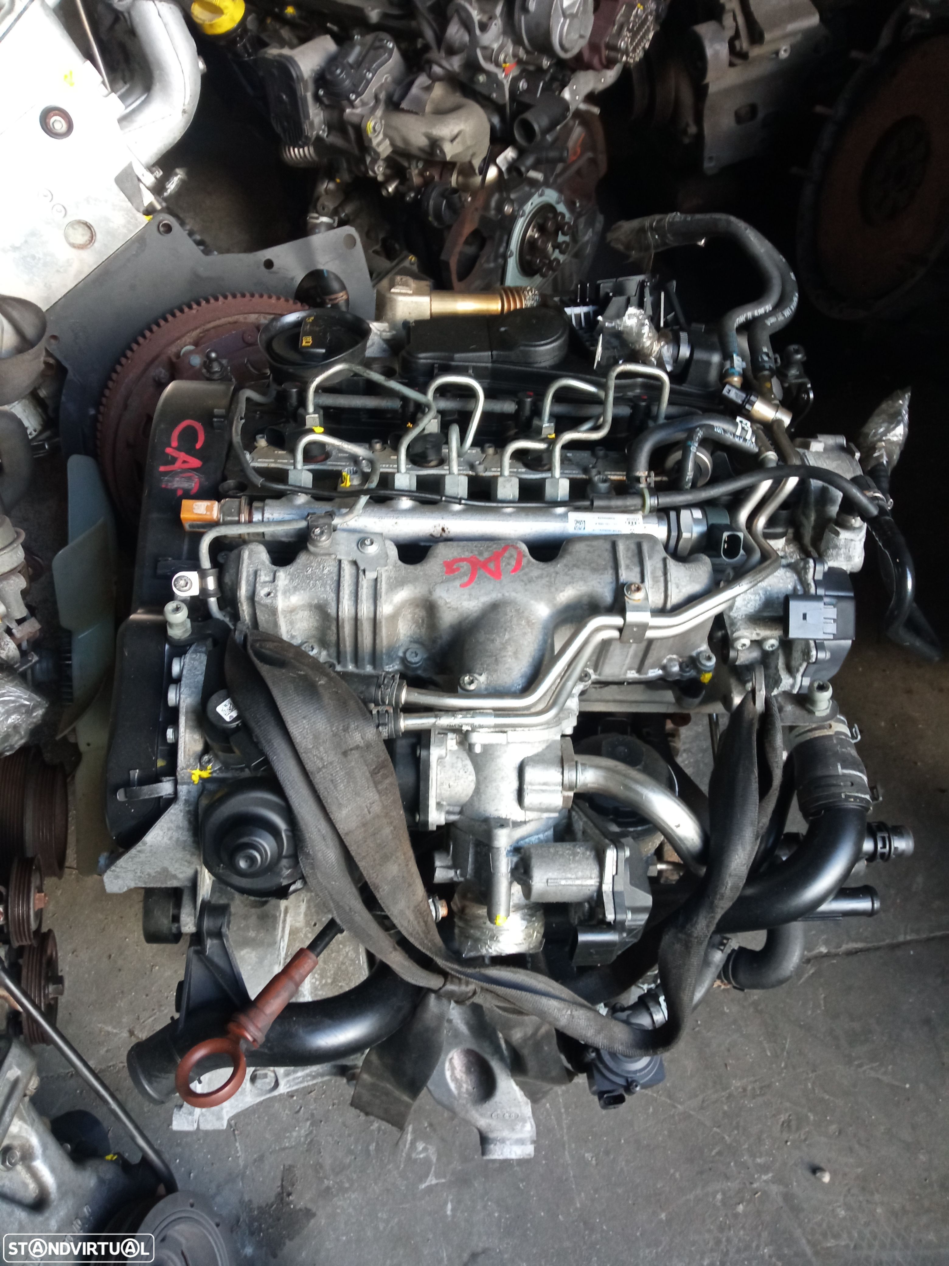 Motor Audi 2.0 TDI 140cv- Ref: CAG (A4 e A6) - 1