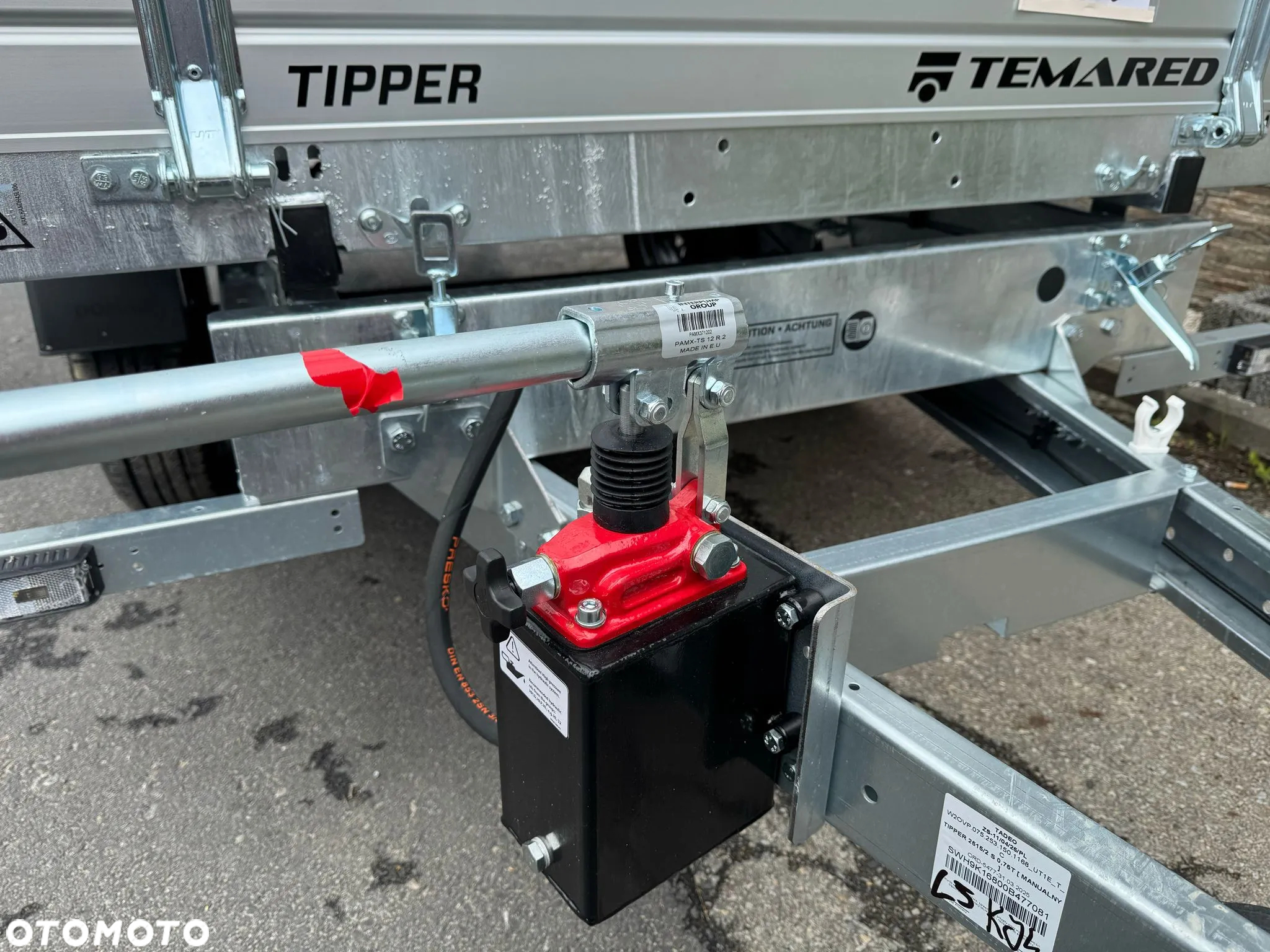 TEMARED TIPPER 2515/2 ALU burty + nadstawka siatkowa - 14