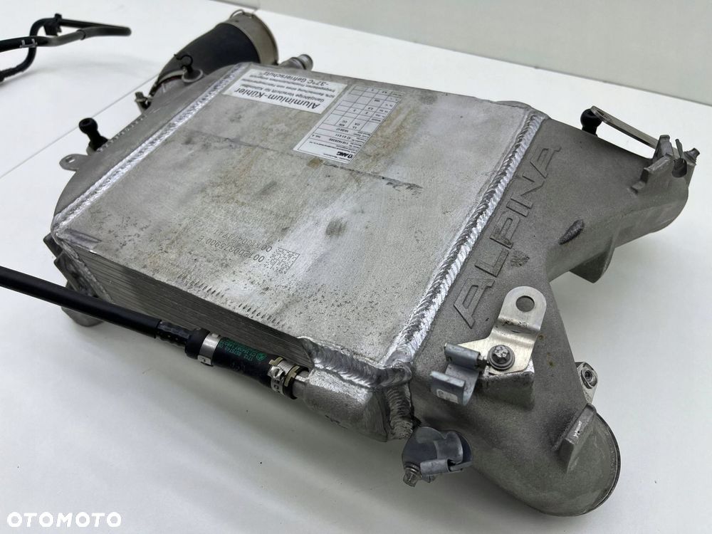 BMW 5 G30 ALPINA D5 S B57 CHŁODNICA INTERCOOLER RURY KOMPLET 8689814 - 6