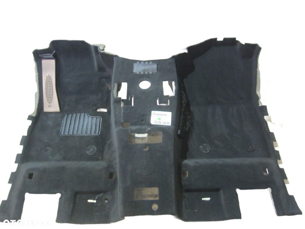 BMW X3 F25 WYKŁADZINA PODŁOGOWA CZARNA PRZÓD MAPKIET 51478051355 9215143 - 1