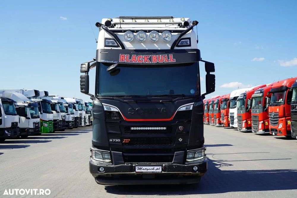 Scania R 730 XT / V8 / 6X4 / PENTRU LEMN / PENTRU COPACI / PENTRU PĂDURE / HDS LOGLIFT F96ST / CABINĂ / ANVELOPE 100% / 2020A - 10