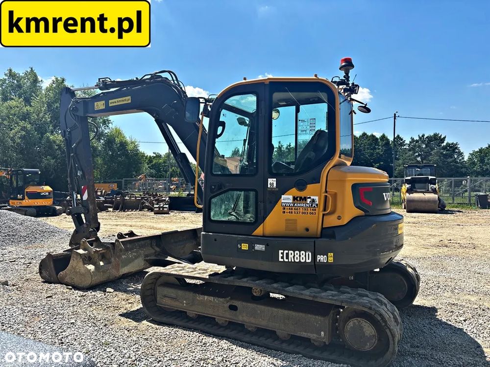 Volvo ECR 88 D KOPARKA GĄSIENICOWA 2020R. | JCB 8080, 8085 ,85 CAT 308 307, KOMATSU PC 88, MECALAC 8 MCR  YANMAR VIO BOBCAT 80 - 22