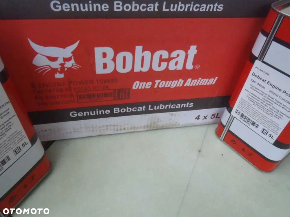 olej silnikowy oryginał bobcat cat kubota jcb traktor koparka 15w40 10w30 - 3