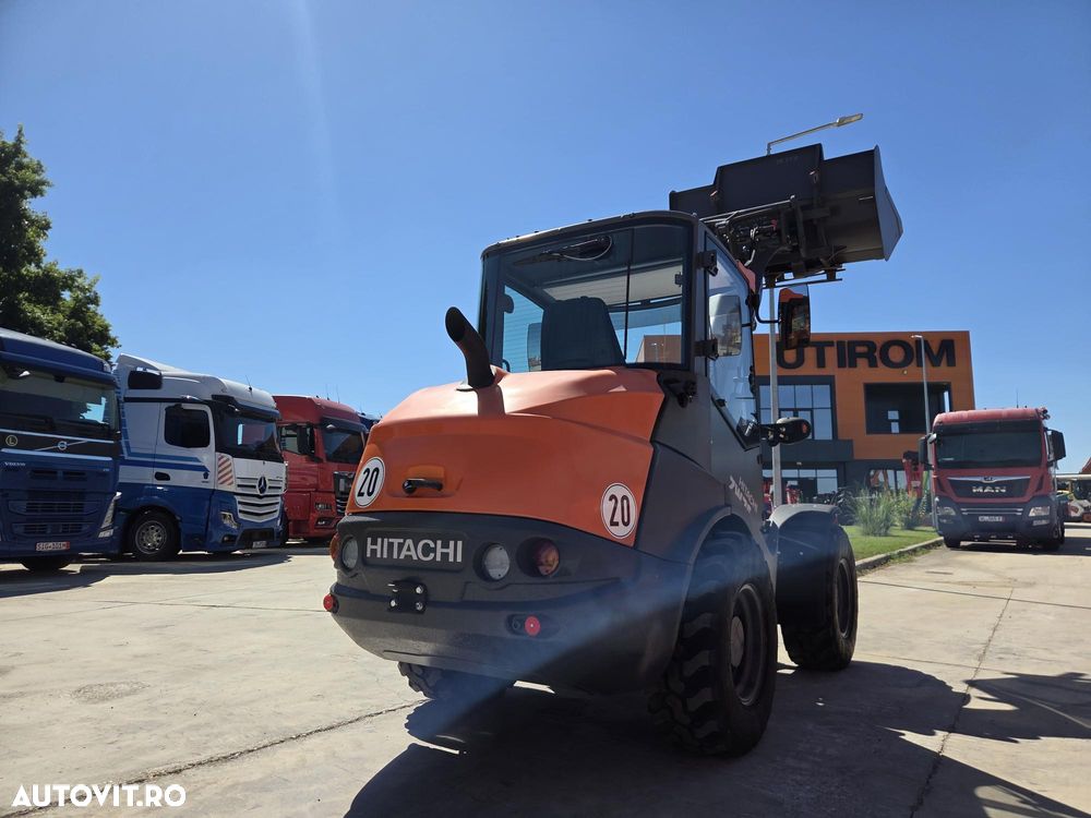 Hitachi ZW75-6, 2023, 151h, EX DEMO, 6 tone, ridica 2,4tone la 3,2m, Cupla rapida, CUPA 1mc, FURCI, articulat, transmisie 4x4, Deutz 75CP, 2 locuri, produs in Germania, posibilitate leasing 4 ani-PROMOTIE 51.900 EUR+Tva - 4