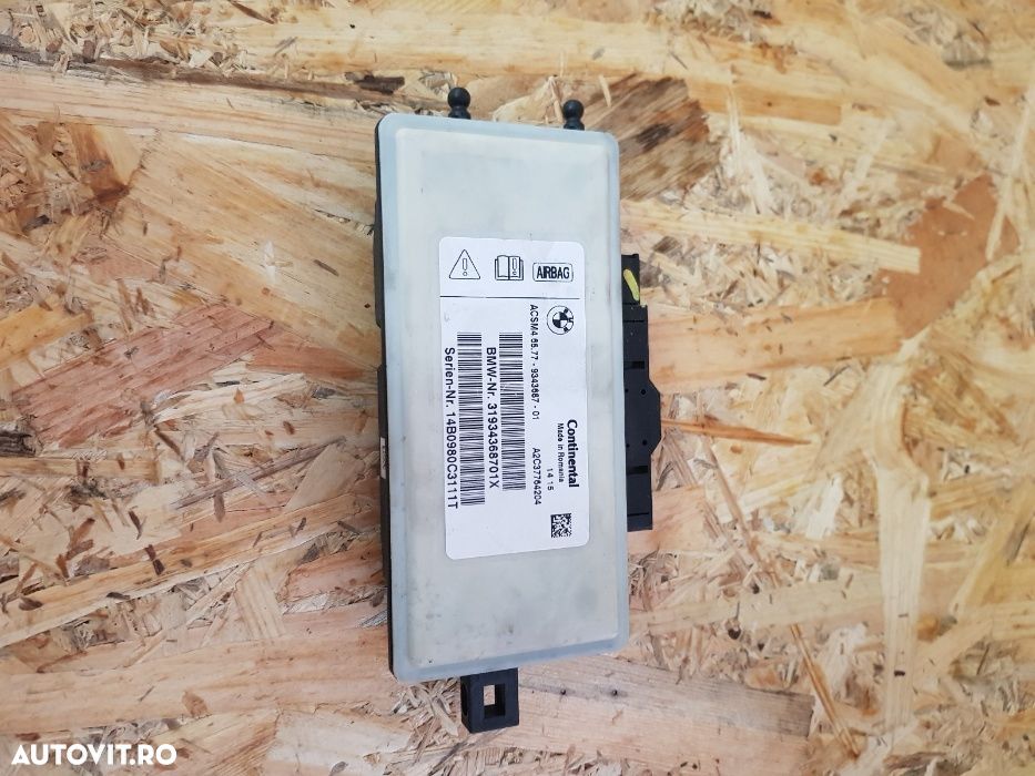 Calculator Control Modul Ecu SRS Airbag F30 F80 F25 X5 X6 X4 X3 F26 15 - 1