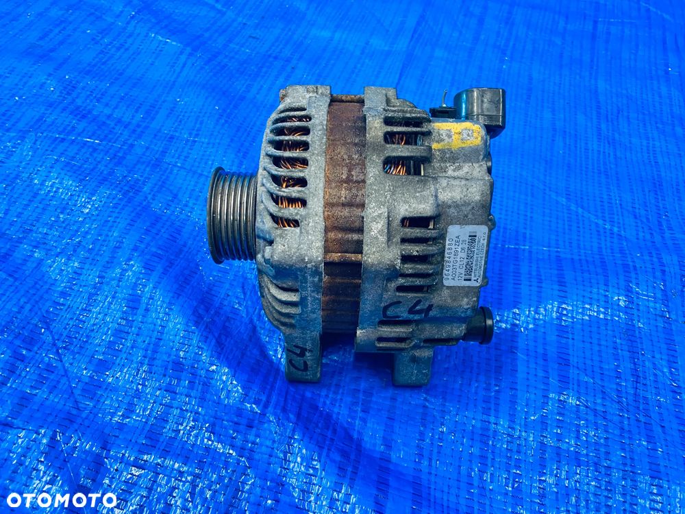 ALTERNATOR PEUGEOT CITROEN C4 GRAND PICASSO I 2.0 BENZYNA 140KM 2006- ; 9649846880 ORYGINAŁ - 3