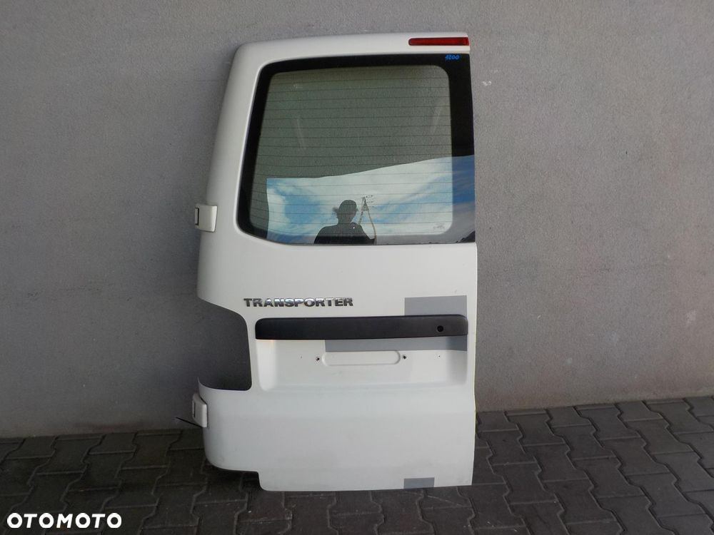 VW T5 T6 DRZWI SKRZYDEŁKOWE TYŁ TYLNE LEWE SZYBA - 1
