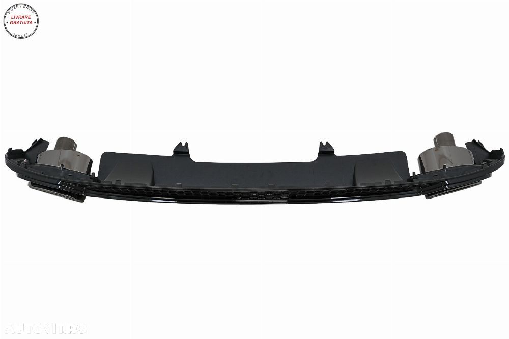 Difuzor Bara Spate Ornamente evacuare Audi A4 B9 8W Sedan Avant (2016-2018) pentru- livrare gratuita - 3
