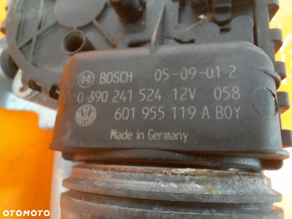 VOLKSWAGEN POLO 4 05-09 HB MECHANIZM SILNICZEK WYCIERACZEK PRZÓD 601955119A - 5
