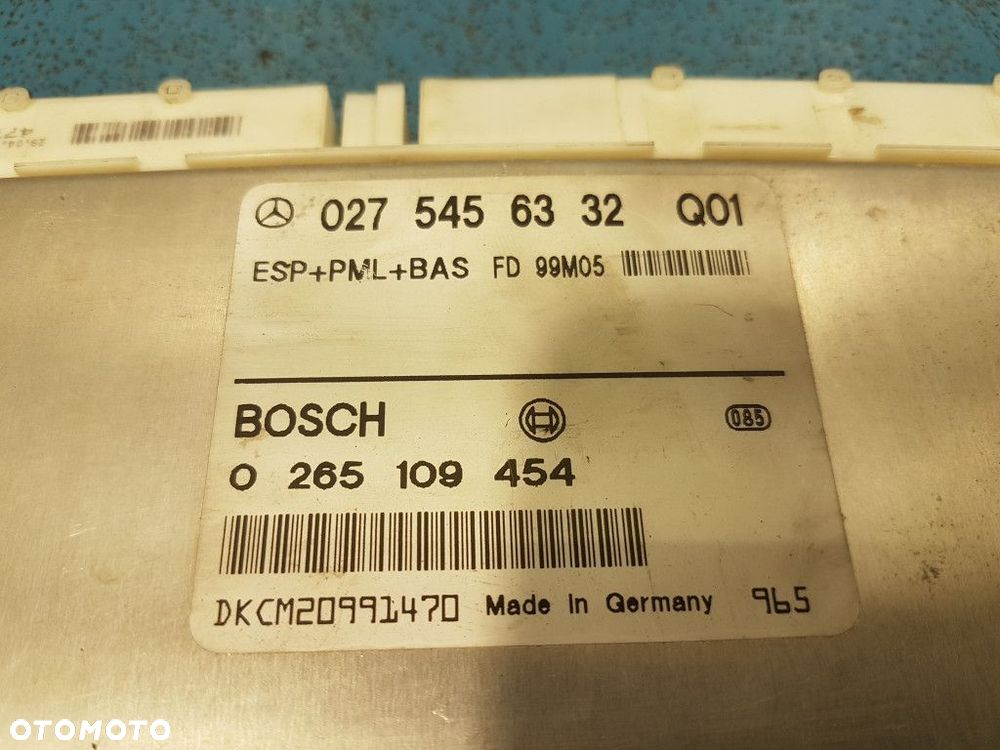 MERCEDES W220 S320 STEROWNIK ESP. 0275456332 - 2