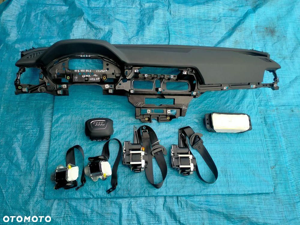 AUDI Q5 80A KONSOLA / HEAD UP / DESKA / AIRBAG / PASY / ORYGINAŁ - 1