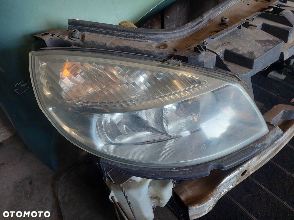 KOMPLETNY PRZÓD MASKA ZDERZAK BŁOTNIKI LAMPY RENAULT SCENIC II TED96 - 13