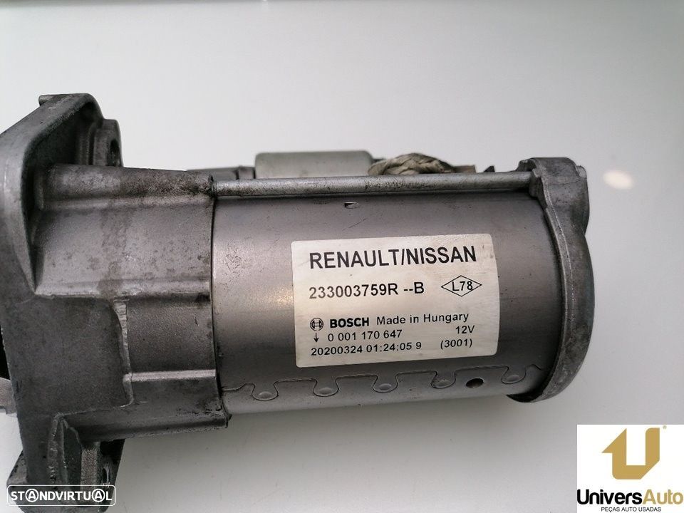 MOTOR ARRANQUE DACIA DUSTER 2020 -233003759RB 0001170647 - 1