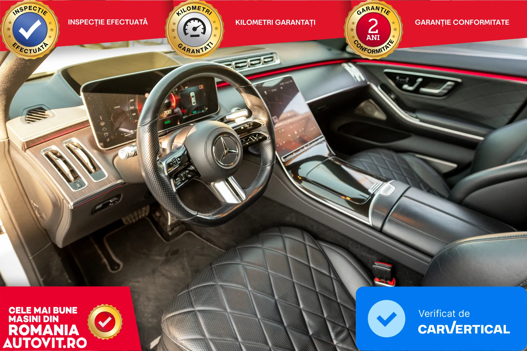 Mercedes-Benz S 500 4MATIC MHEV Long Aut. - 25