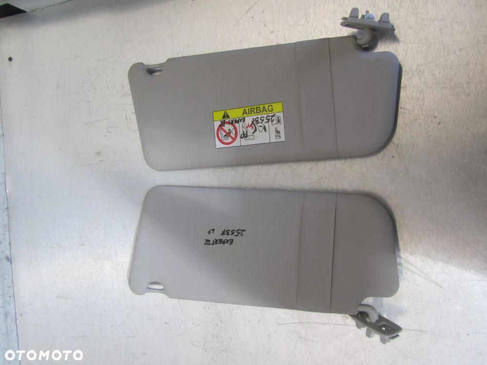 Peugeot Expert-Jumpy-Proace 16r->osłona przeciwsłoneczna lewy przód-prawy przód - 1