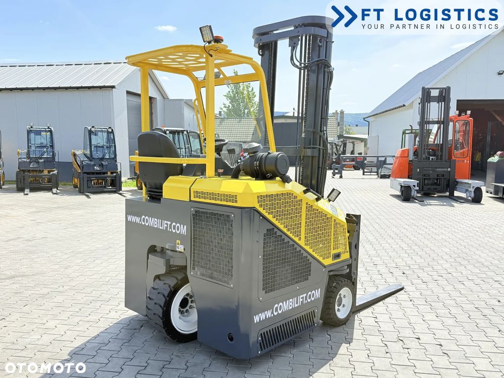 Combilift WÓZEK CZTEROKIERUNKOWY - WIELOKIERUNKOWY | COMBILIFT CB3000 | GAS | DUPLEX 4000MM | POZYCJONER WIDEŁ | PRZESUW WIDEŁ | NOWE OPONY | PO SERWISIE | STAN IDEALNY | Szeroka oferta wózków czterokierunkowych i bocznych, dopasowanych do różnorodnych potrzeb i zastosowań - 8
