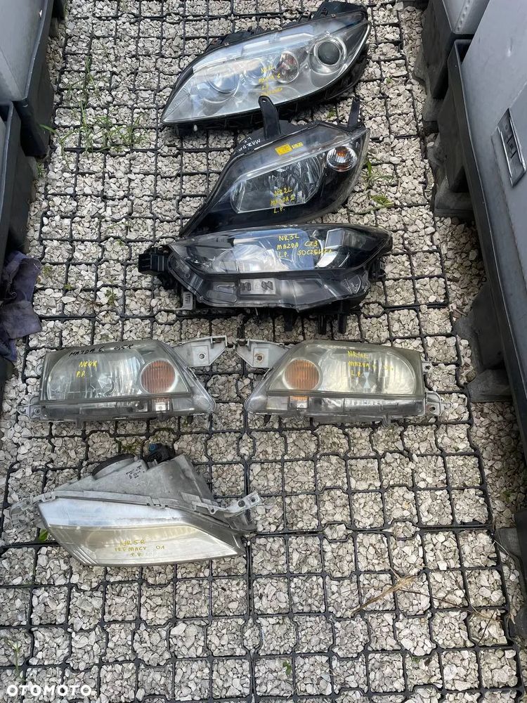 REFLEKTORY LEWE PRAWE MAZDA MIGACZE KIERUNKOWSKAZY - 1