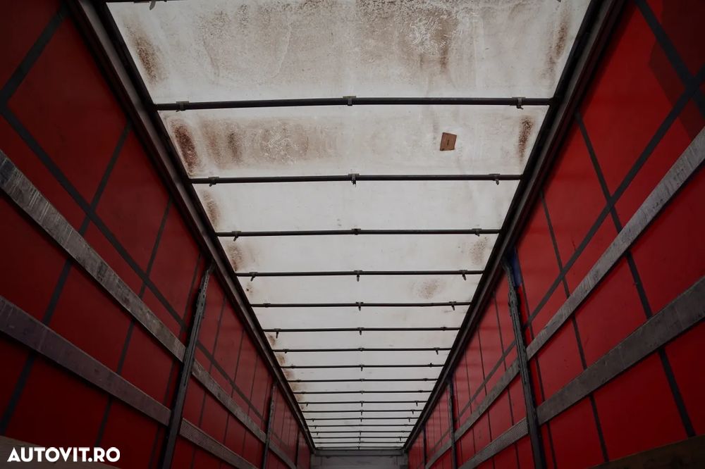 Schmitz Cargobull CORTINĂ / AXĂ RIDICATĂ / ACOPERIȘ RIDICAT / CONTENIER PENTRU PALEȚI - 20