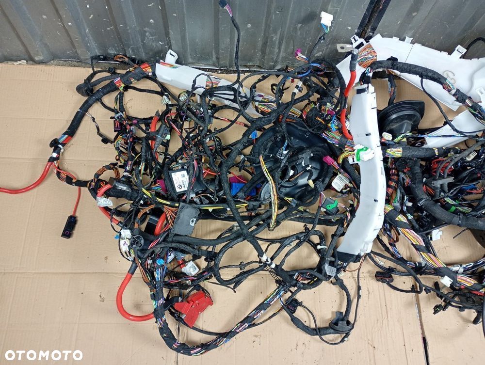 wiązka kabiny konsoli komory silnika instalacja bmw 3 g20 2.0 d europa - 4