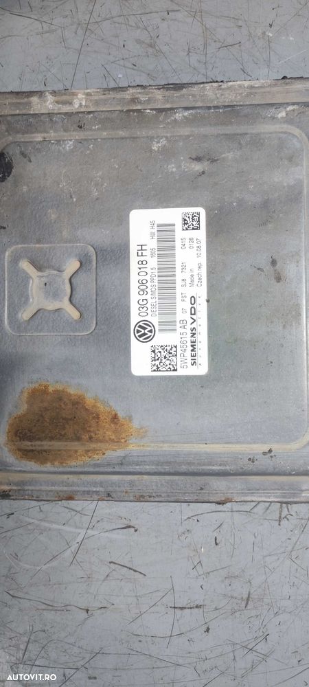 ECU calculator volkswagen vw passat B6 BMA BKP cod 03G906018FH - 4
