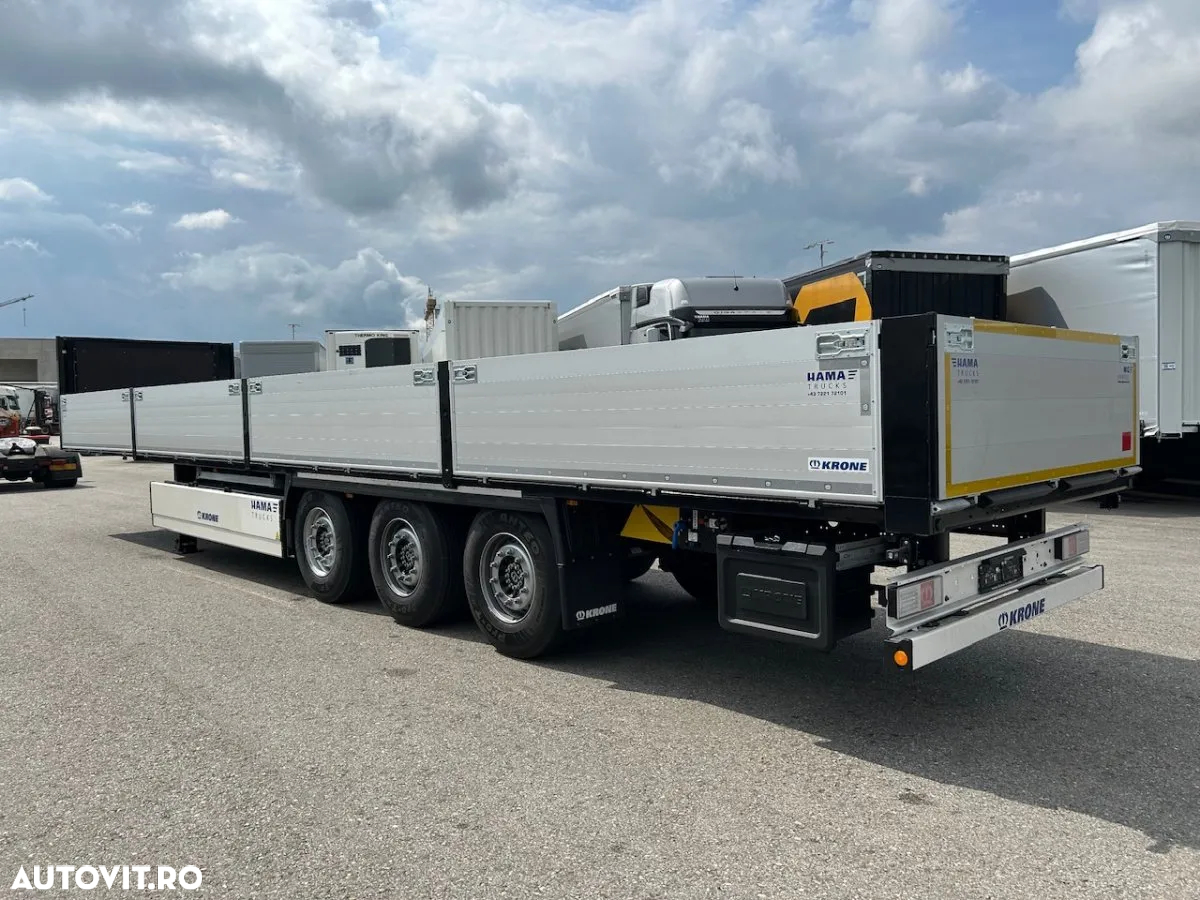 Krone Profi Liner, Obloane 0,73m, lada paleti, Factura externa - 7