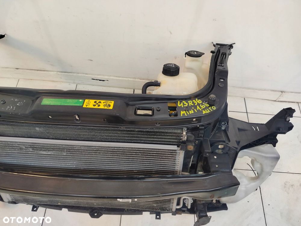mini r57 09r- pas przedni chłodnice komplet 1.6 benzyna automat - 5