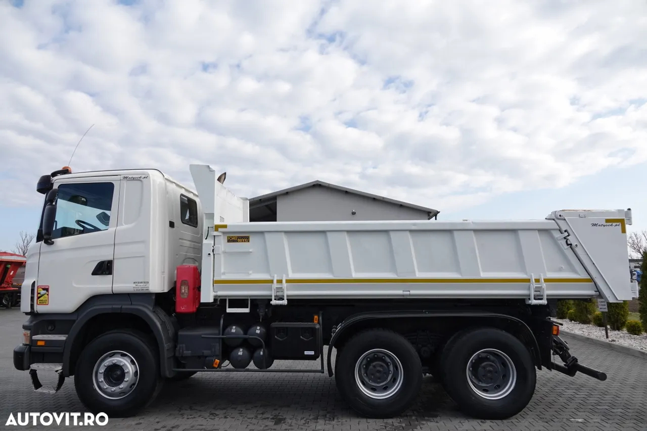 Scania R 420/ 6x4 / 2-SIDE TIPPER / HYDROBRATA / BORDMATIC / HYDROKLAPA / MANUAL / IMPORTAT - 13