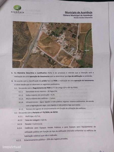 Terreno para construção 30 habitações - Grande imagem: 2/2