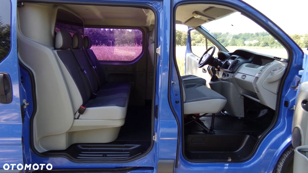 Opel VIVARO 2.0 115KM * LONG * KLIMA * BRYGADÓWKA 6 OSÓB ! SERWIS ! - 14