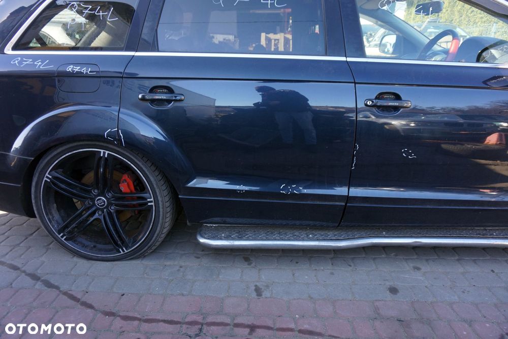 DRZWI TYLNE PRAWE Q7 4L LIFT LZ5Q  CZARNY AUDI 2009-2015 - 3